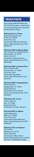 Texas Destination Posts 125th Anniversary