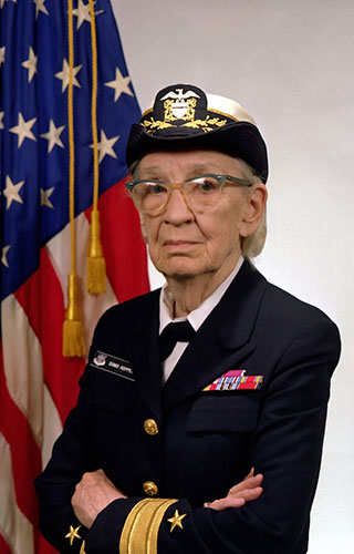 VFW recognizes Women's History Month  bu honoring veteran Grace Hopper